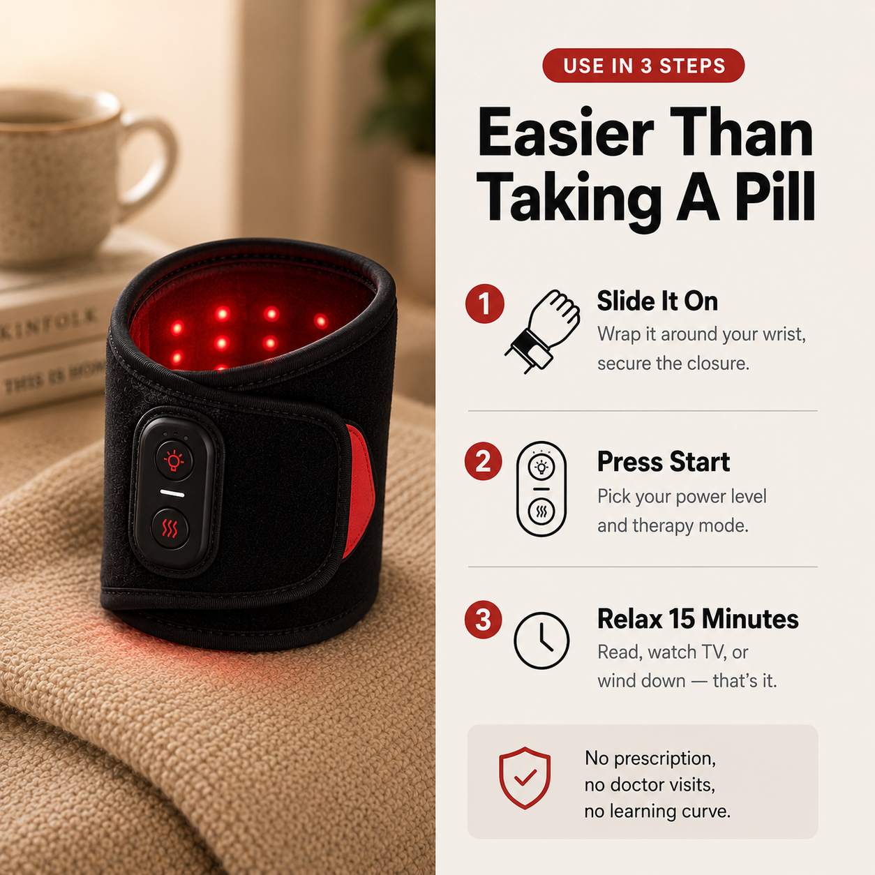 Wrist Bro™ 3-in-1 Wrist Massager